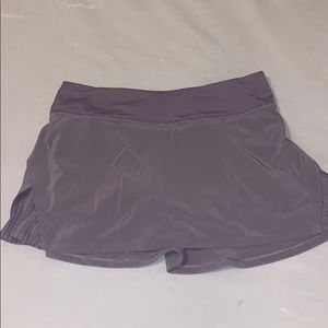 Darker purple lululemon skirt